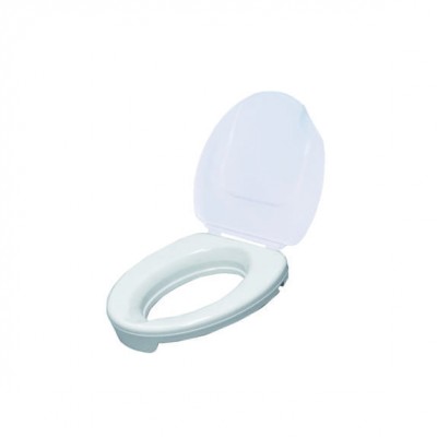 Ticco 2G Raised Toilet Seat with lid 2"